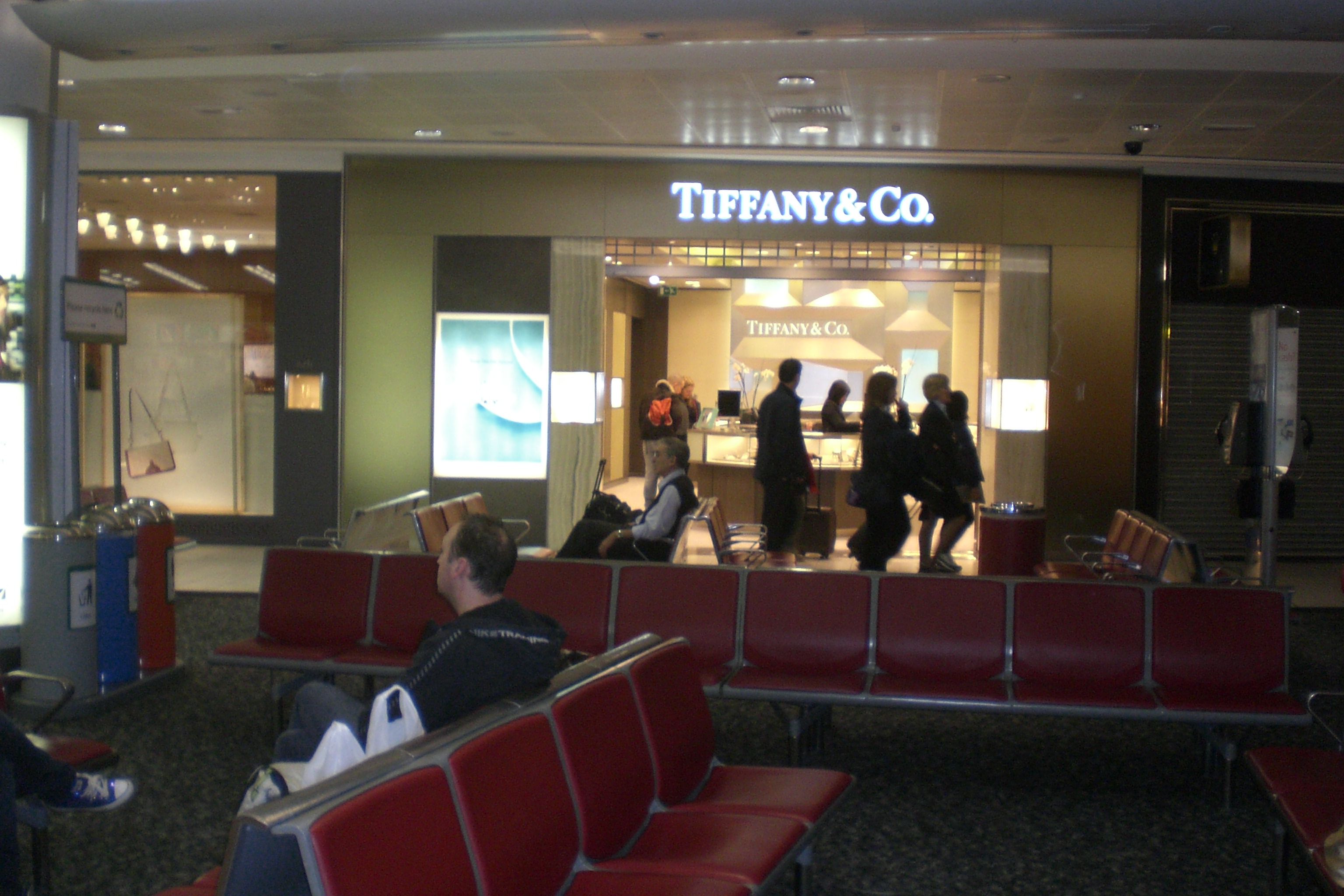 heathrow airport tiffany